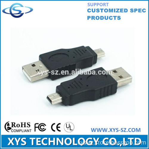 2014 most popular usb A male to mini 5pin adapter